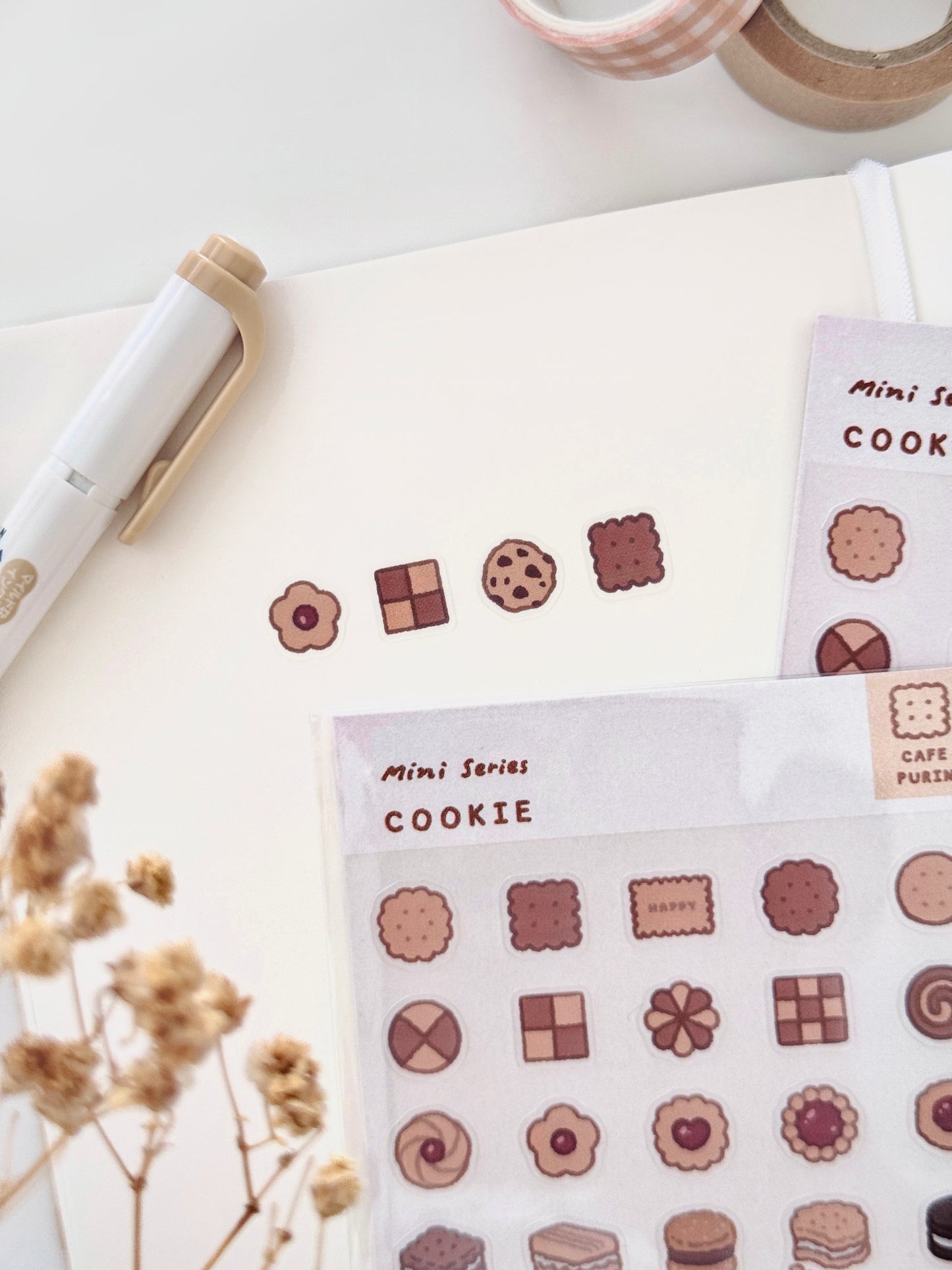Cookie Sticker Sheet ⋮ Mini Series
