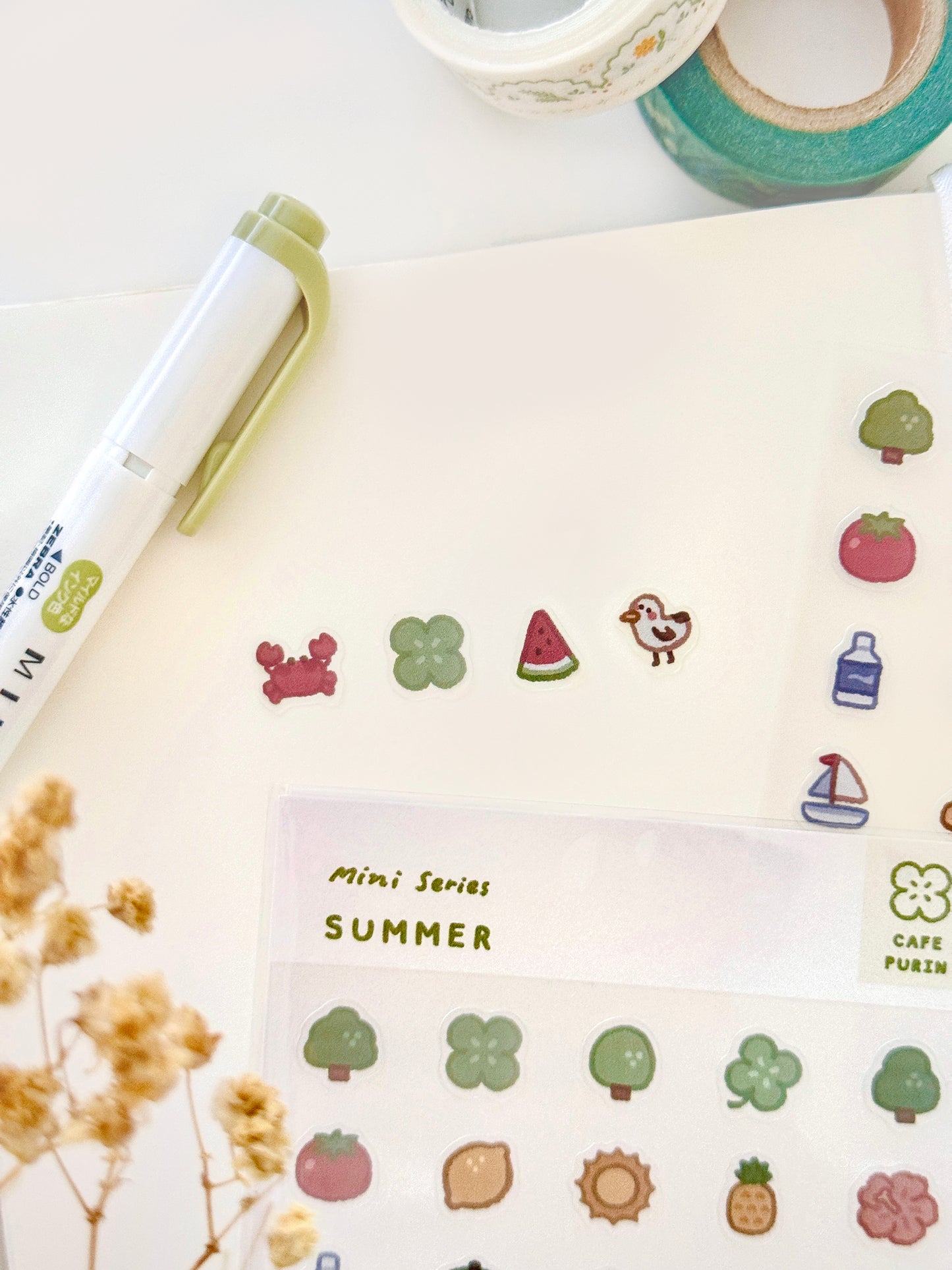 Summer Sticker Sheet ⋮ Mini Series