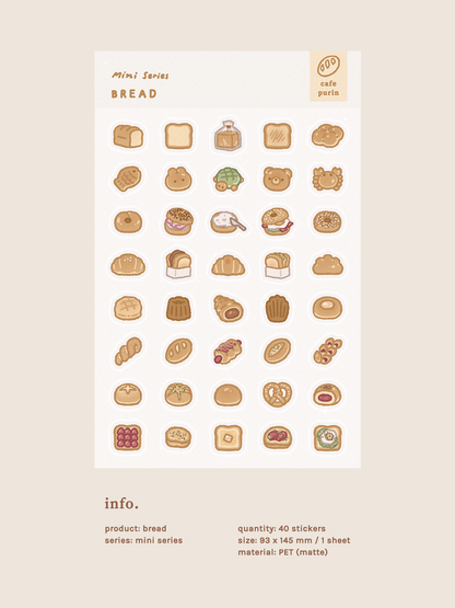 Bread Sticker Sheet ⋮ Mini Series