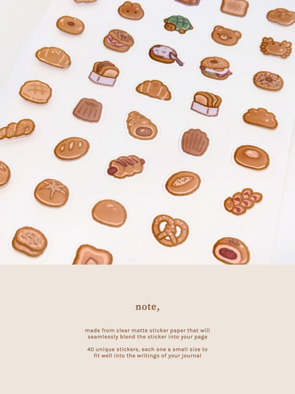 Bread Sticker Sheet ⋮ Mini Series