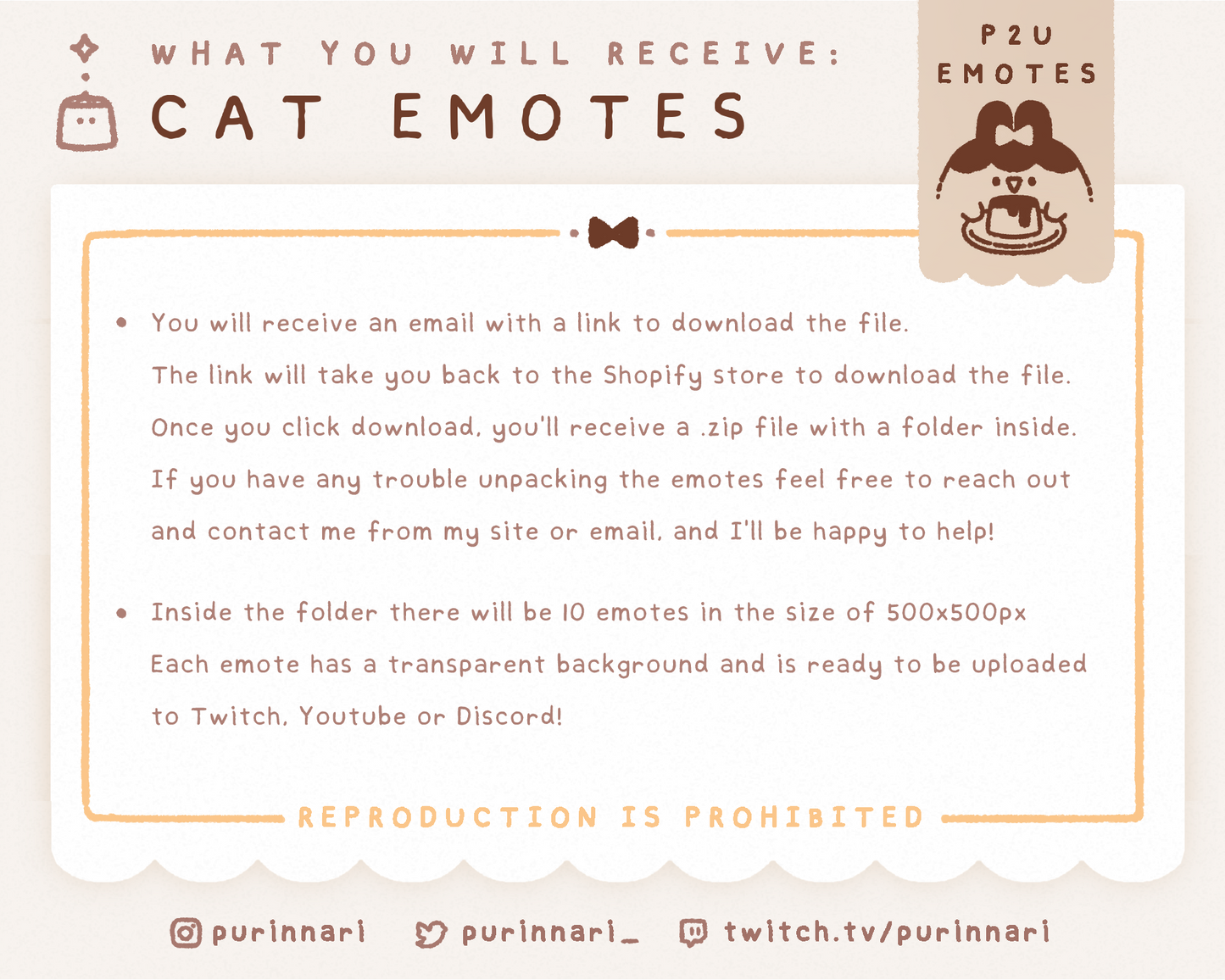 [ P2U ] Cat Emote Bundle of 10 ⋮ Discord/Twitch/Youtube