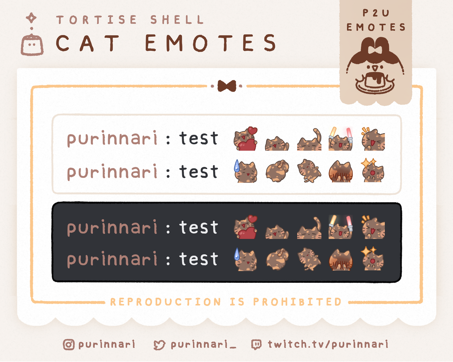 [ P2U ] Cat Emote Bundle of 10 ⋮ Discord/Twitch/Youtube