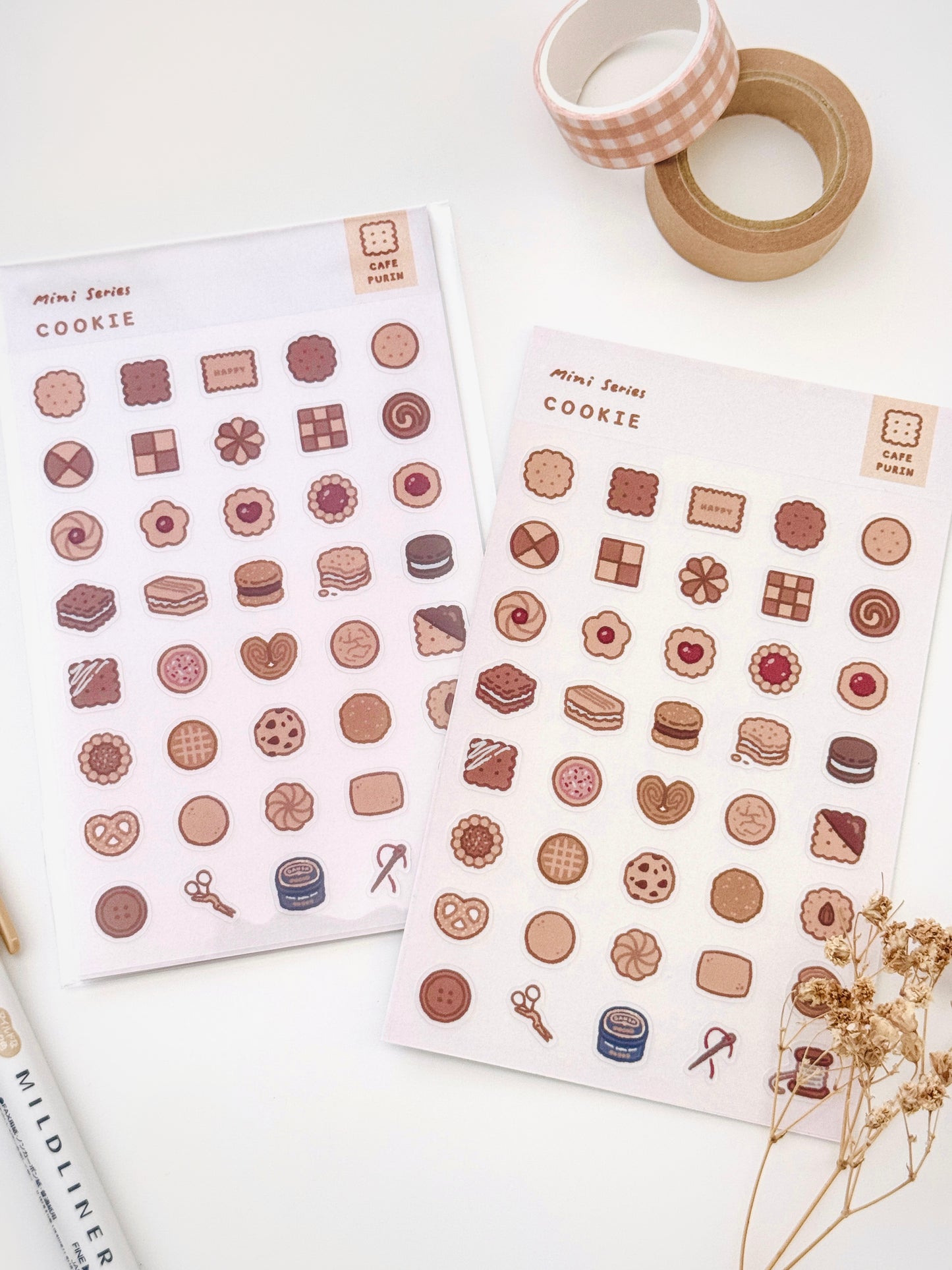Cookie Sticker Sheet ⋮ Mini Series