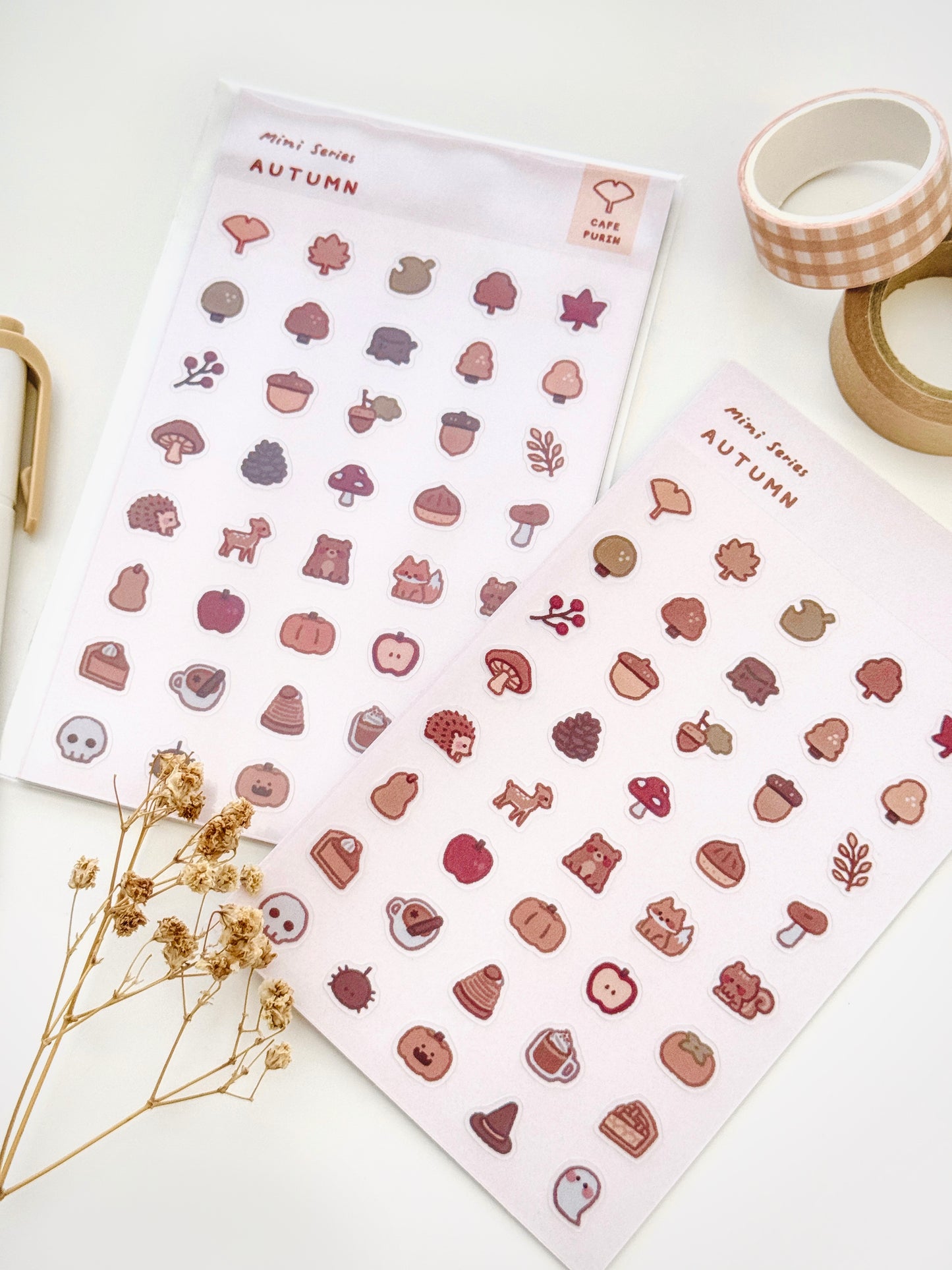 Autumn Sticker Sheet ⋮ Mini Series