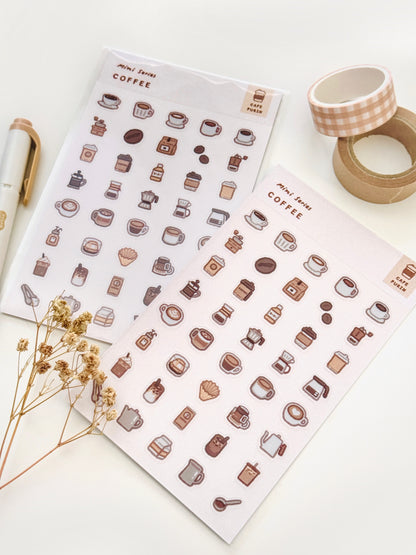 Coffee Sticker Sheet ⋮ Mini Series