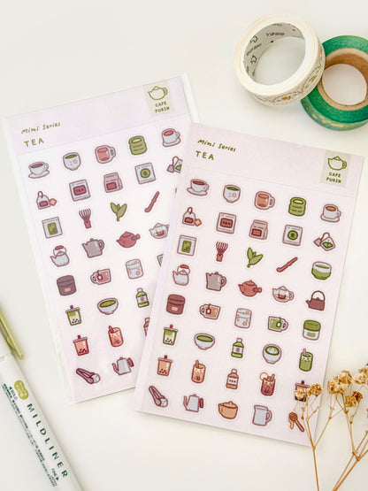 Tea Sticker Sheet ⋮ Mini Series