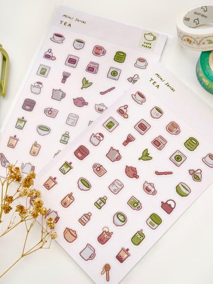 Tea Sticker Sheet ⋮ Mini Series