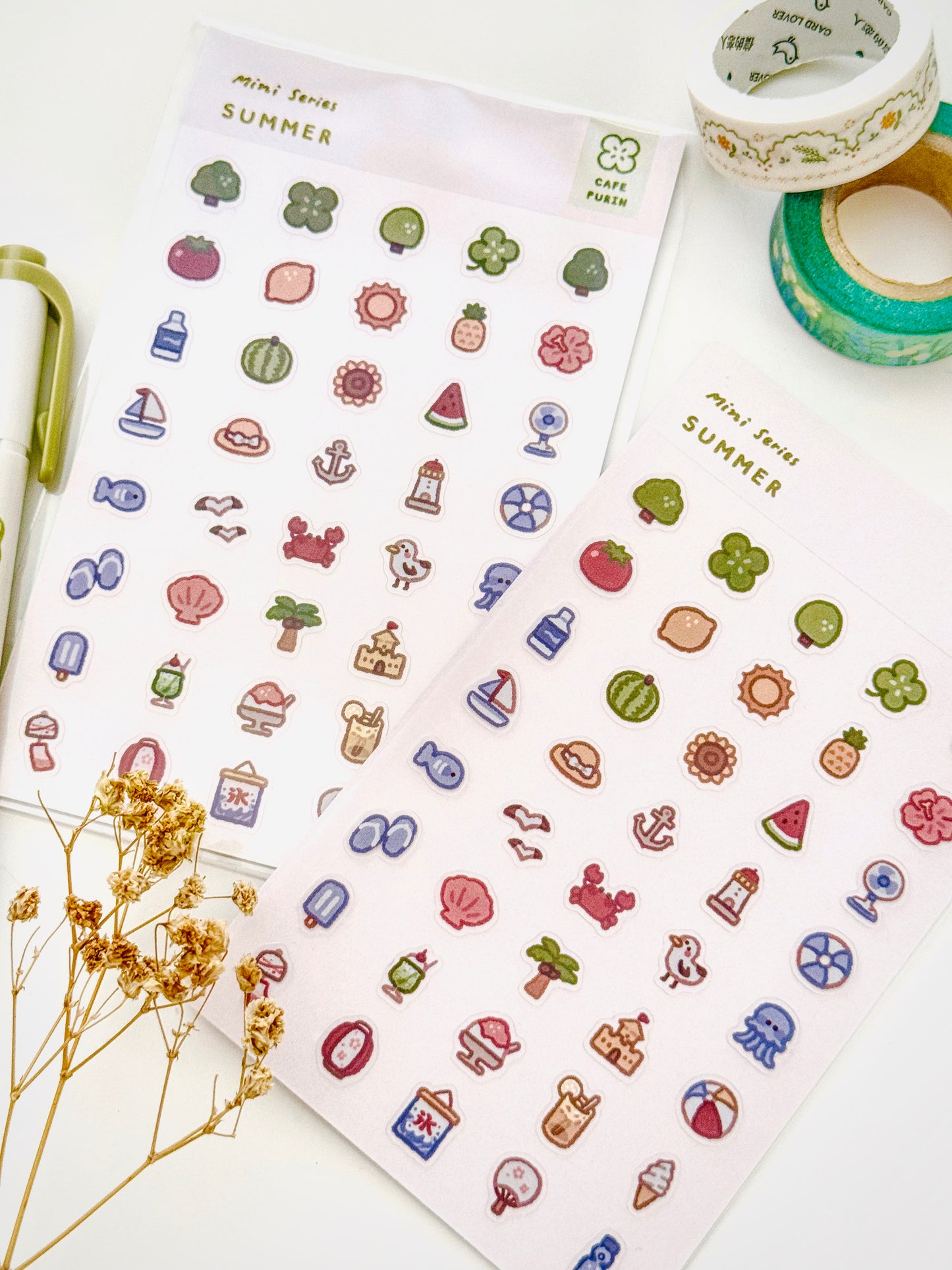 Summer Sticker Sheet ⋮ Mini Series