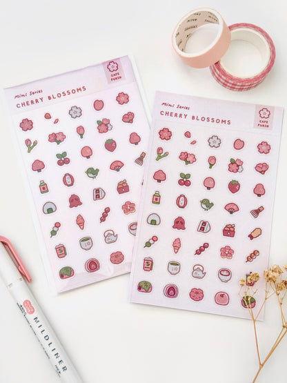 Cherry Blossoms Sticker Sheet ⋮ Mini Series