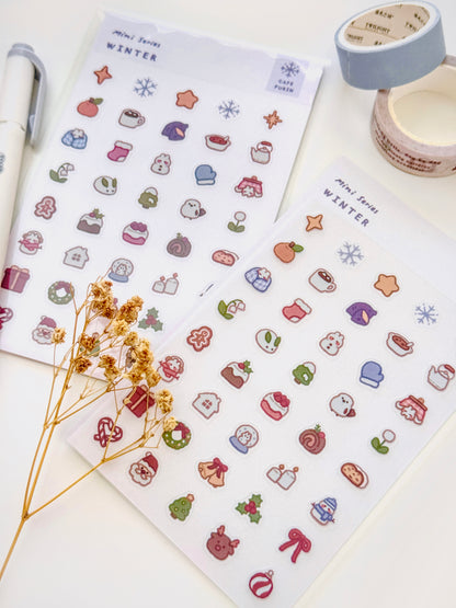 Winter Sticker Sheet ⋮ Mini Series