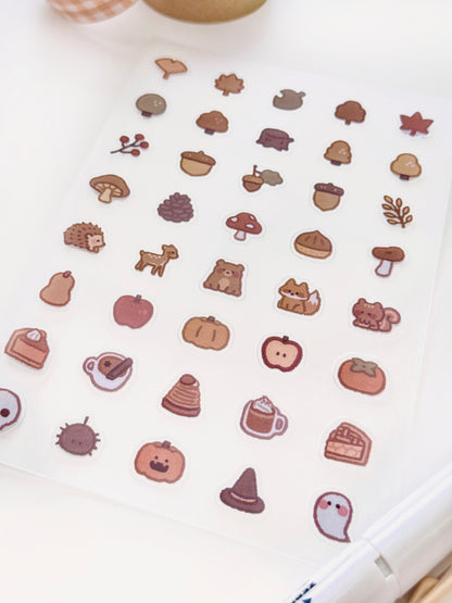 Autumn Sticker Sheet ⋮ Mini Series