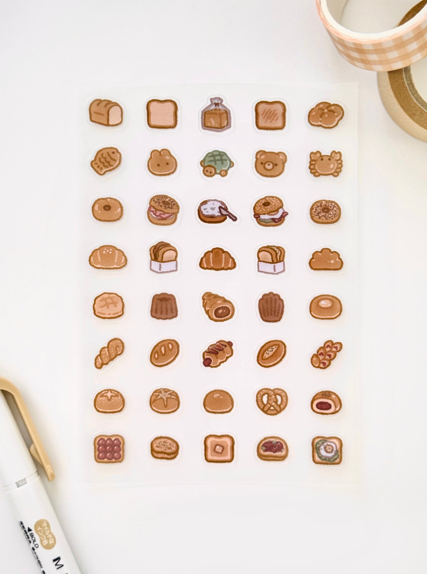 Bread Sticker Sheet ⋮ Mini Series