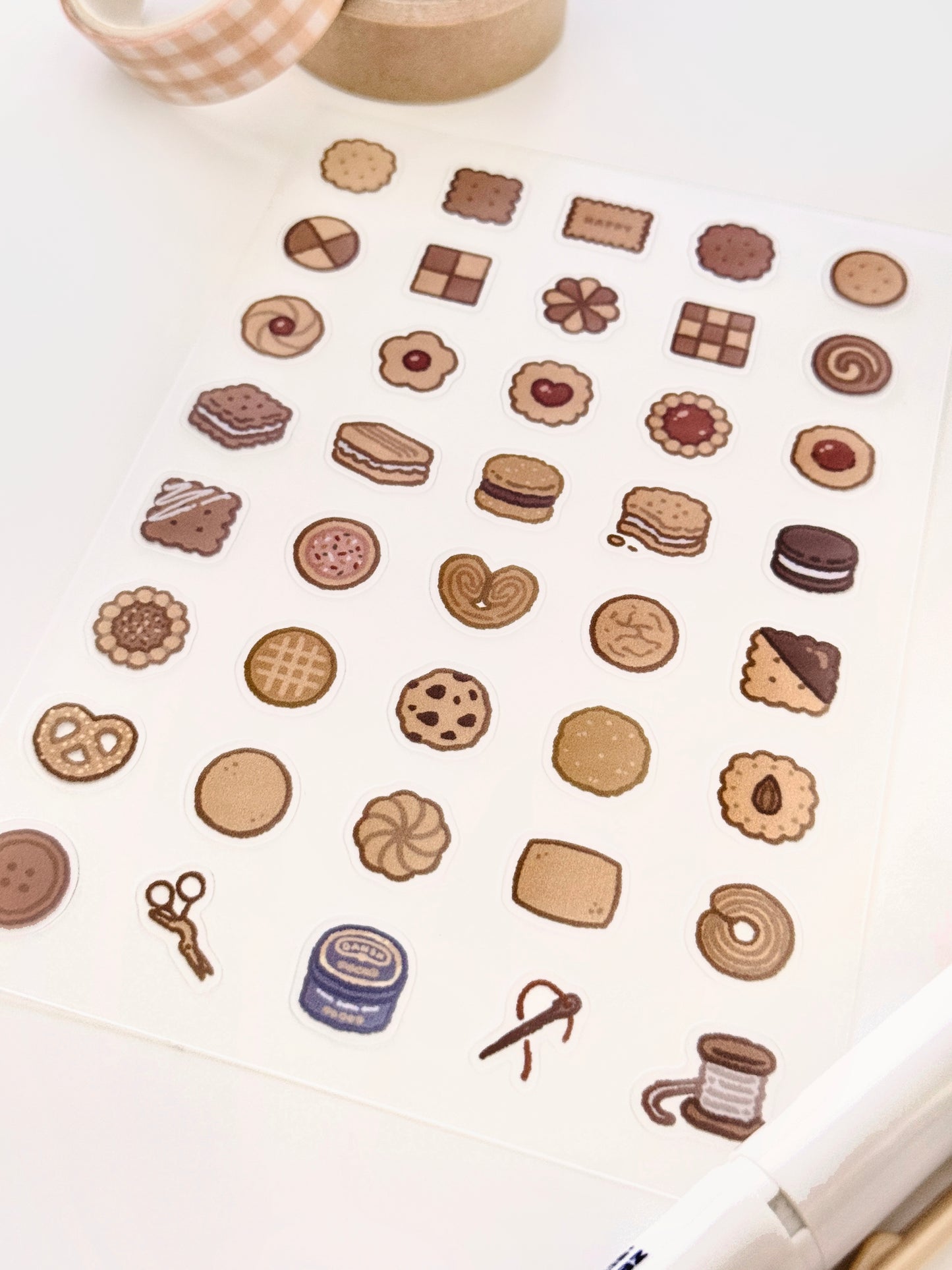 Cookie Sticker Sheet ⋮ Mini Series