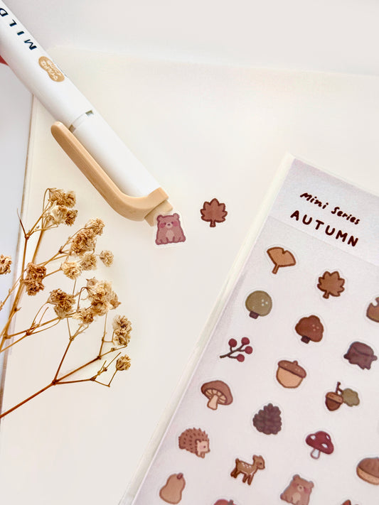 Autumn Sticker Sheet ⋮ Mini Series