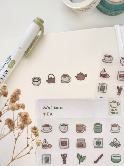 Tea Sticker Sheet ⋮ Mini Series