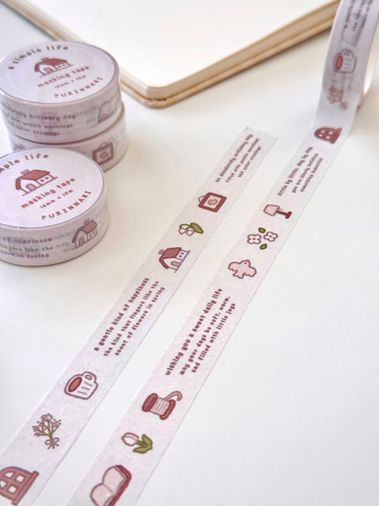 A Simple Life Washi Masking Tape