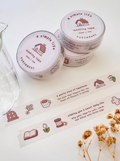 A Simple Life Washi Masking Tape