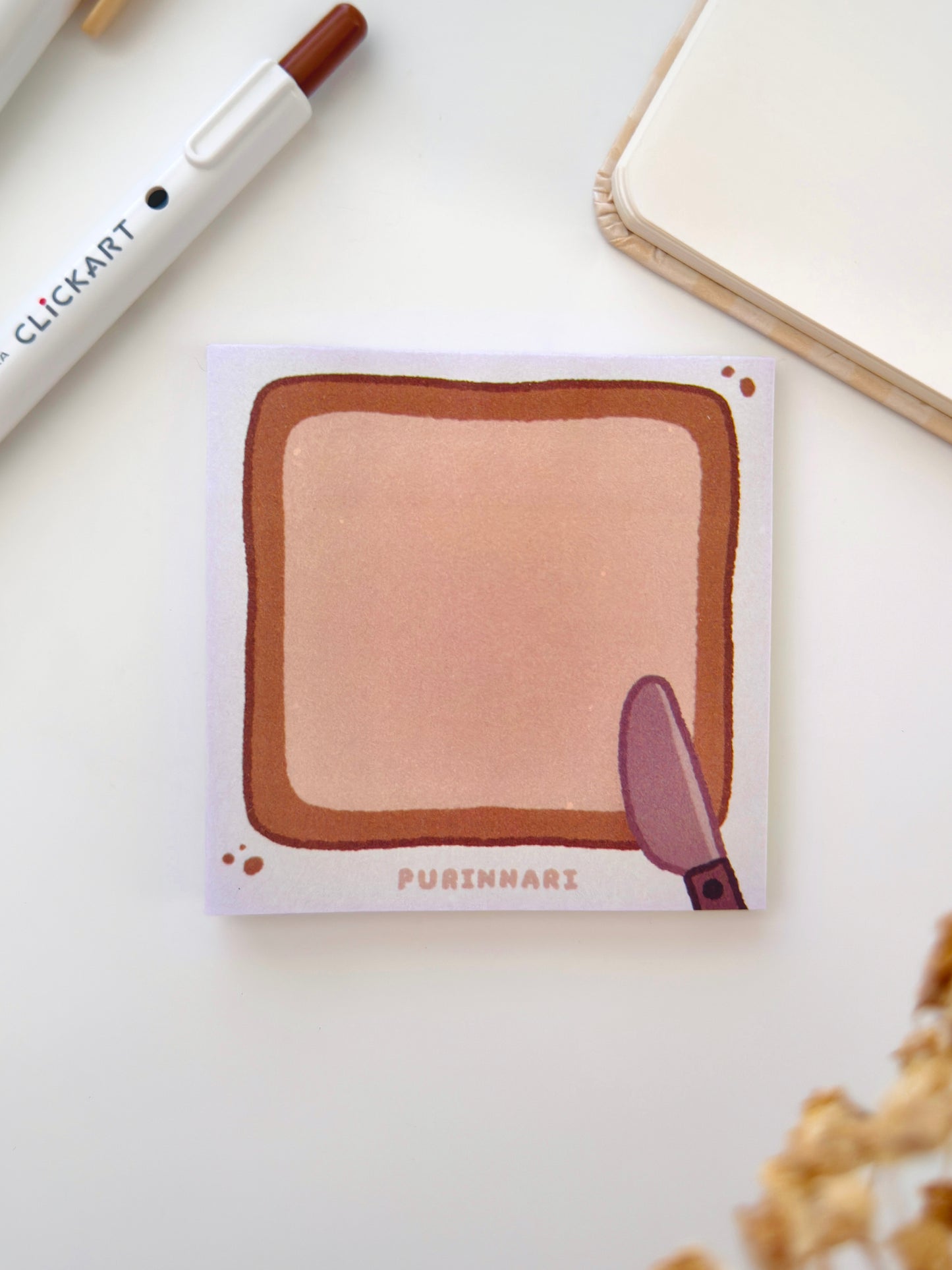 Toasted Bread Sticky Note