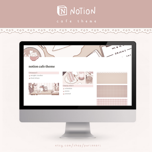 Aesthetic Cafe Notion Theme