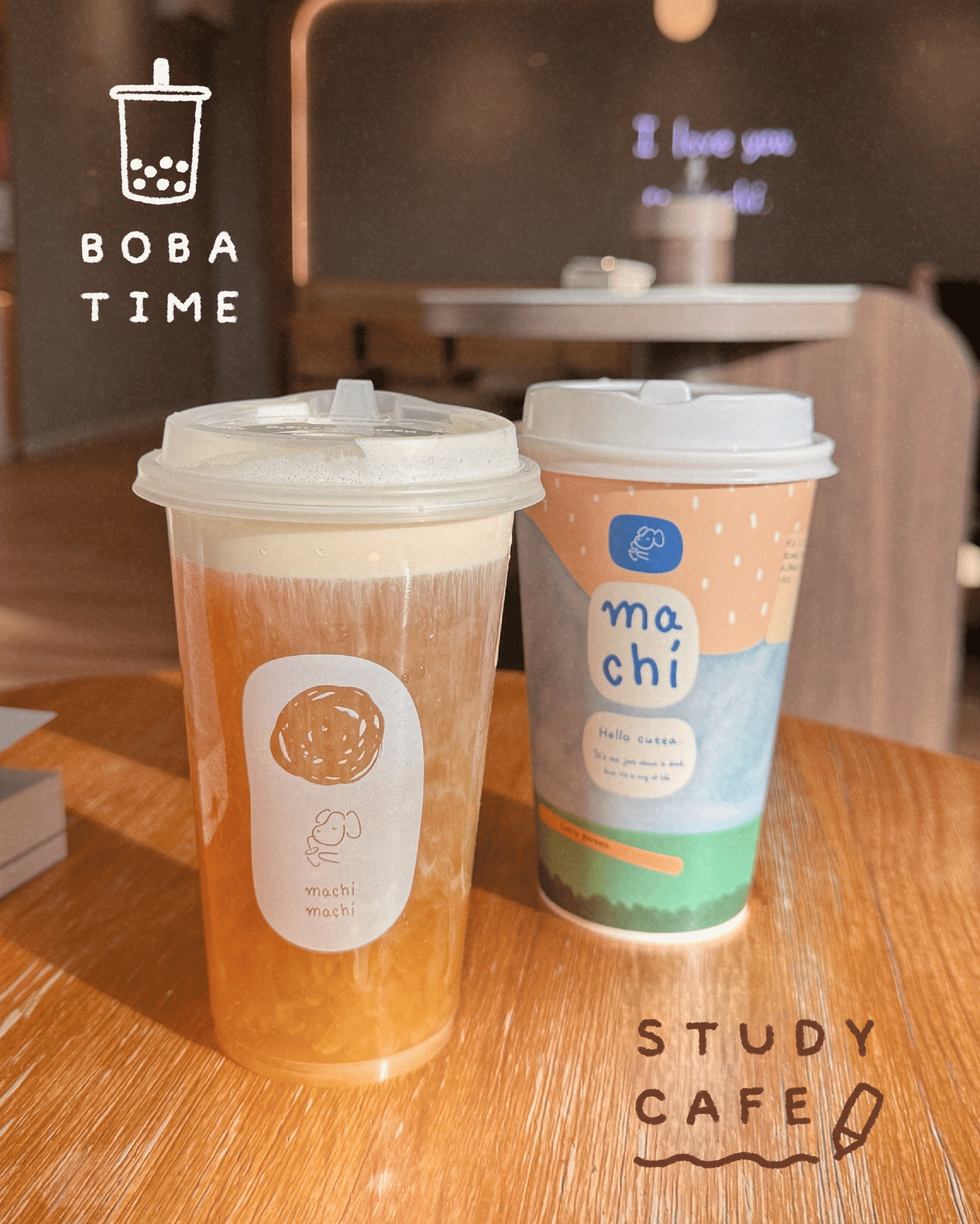 [ CAFE ] Animated Handwritten Stickers Vlog / Digital Journaling Assets ⋮ Minimalistic & Aesthetic