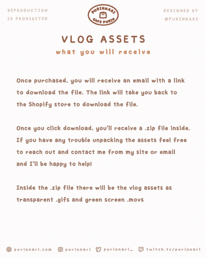 [ CAFE ] Animated Handwritten Stickers Vlog / Digital Journaling Assets ⋮ Minimalistic & Aesthetic